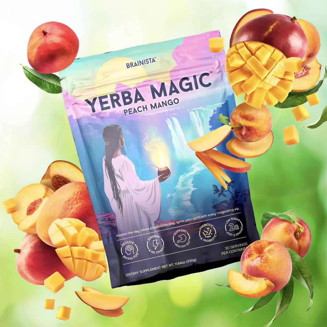 Spot Yerba Mate Instant Tea Powder Sachets Yerba Mate Instant Tea