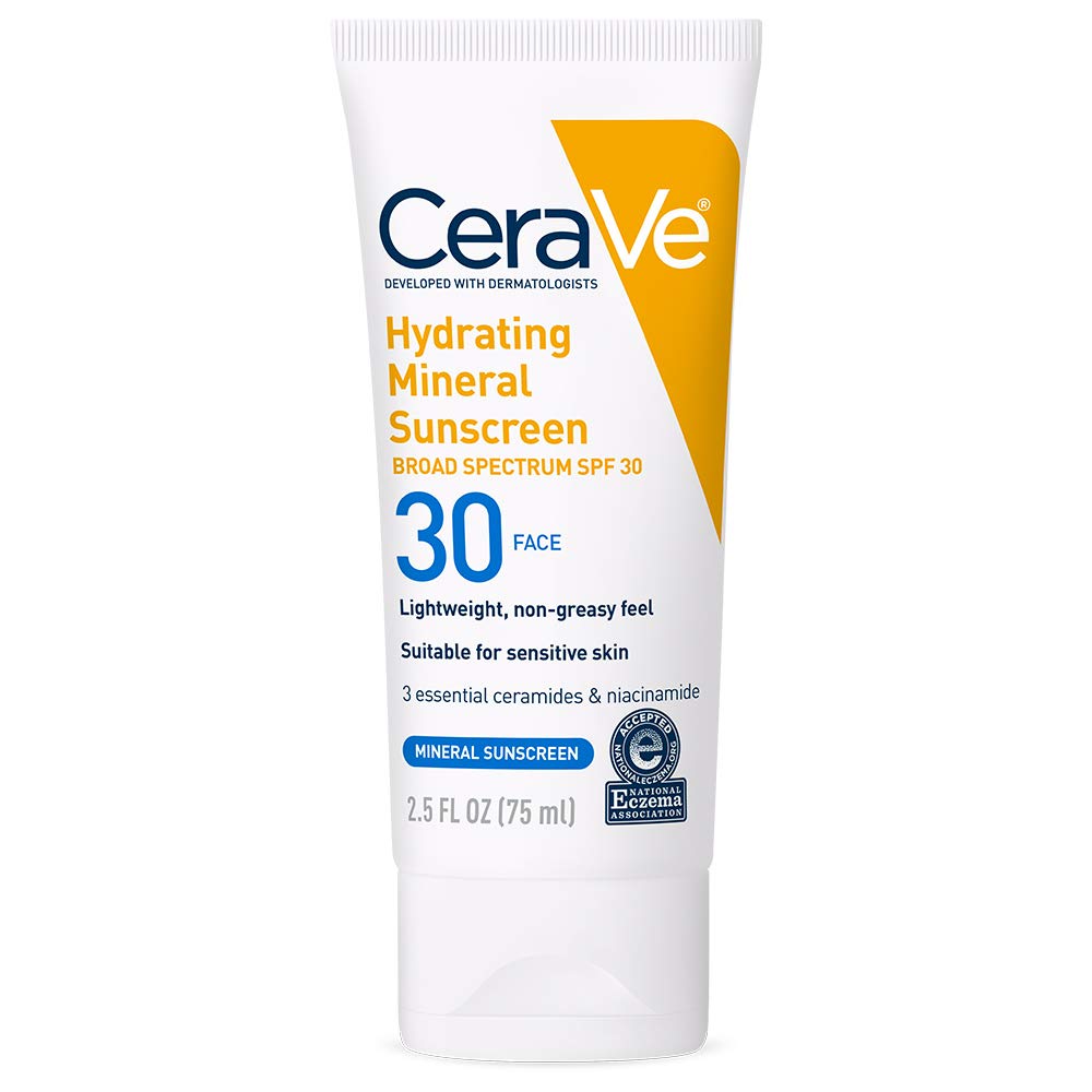 100% Mineral Sunscreen SPF 30 – With Zinc, Niacinamide & Hyaluronic Acid