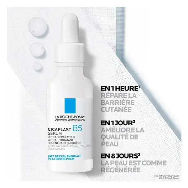 Cicaplast B5 Hydrating & Repairing Serum – 1.01 Fl Oz (30 ml)