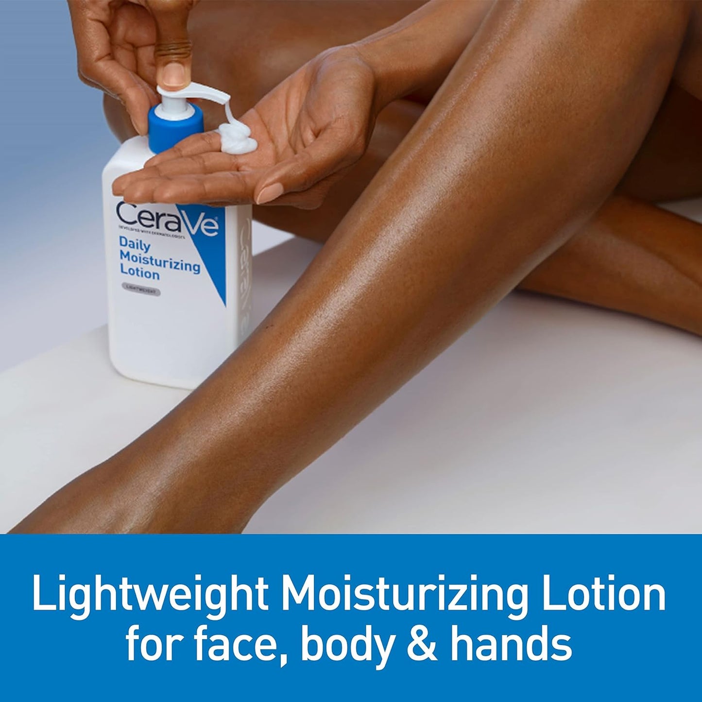 Lotion hydratante quotidienne – Pour le visage et le corps, 530 ml