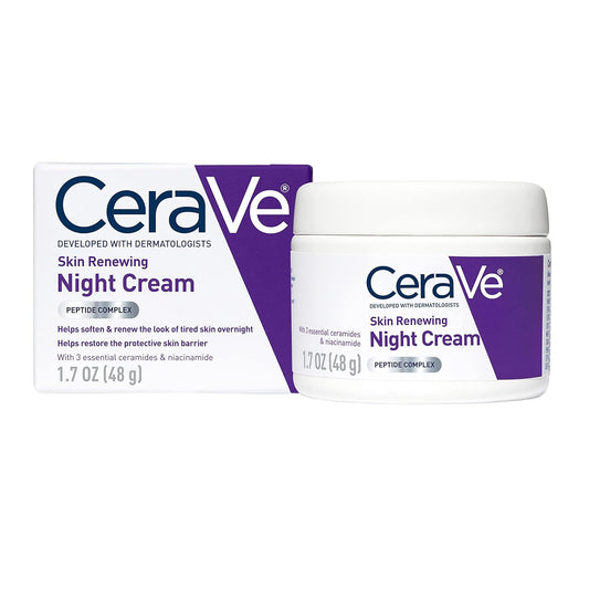 Crème de nuit régénératrice pour la peau – Aux peptides, à la niacinamide et à l'acide hyaluronique