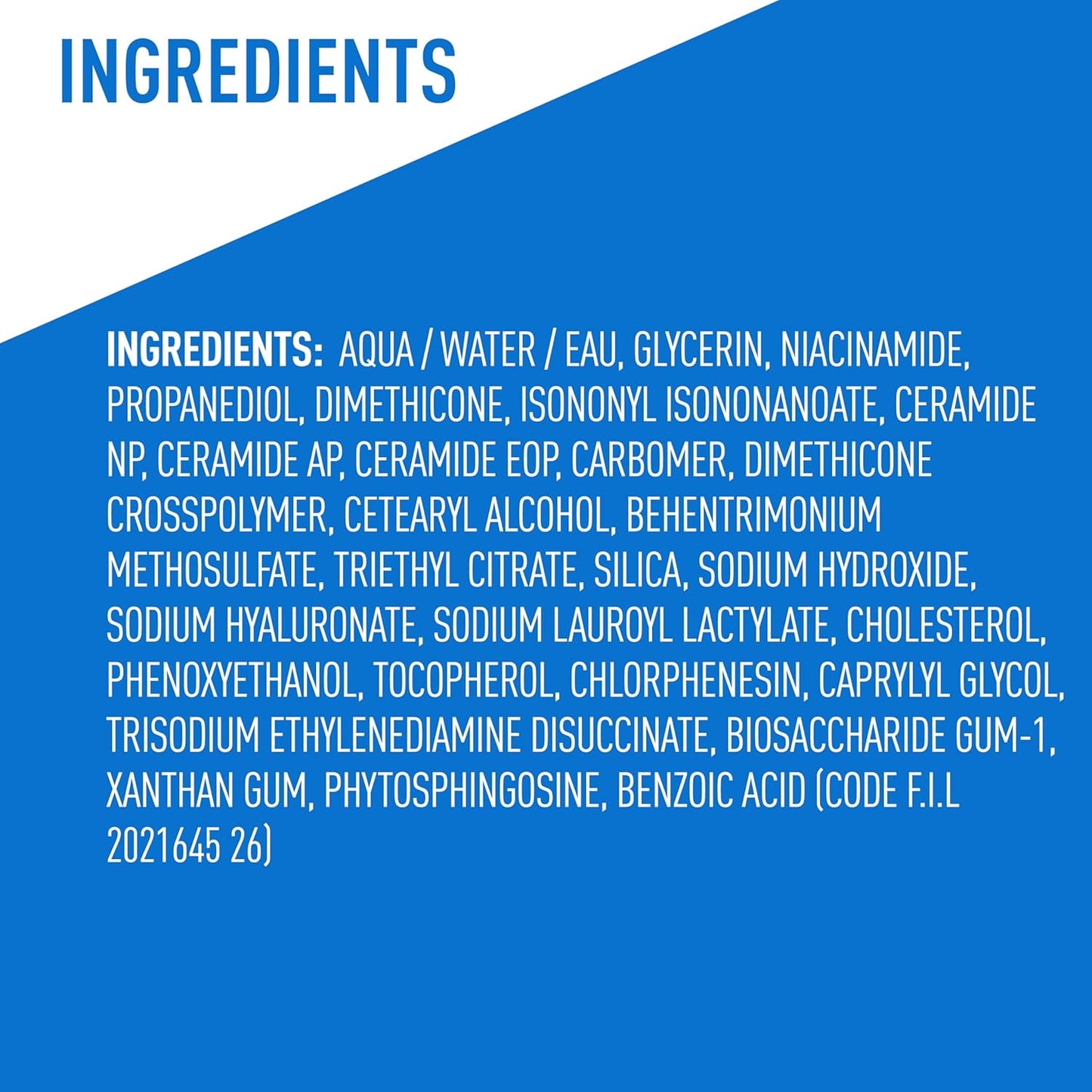 Gel hydratant ultra-léger – Aux céramides et à la niacinamide